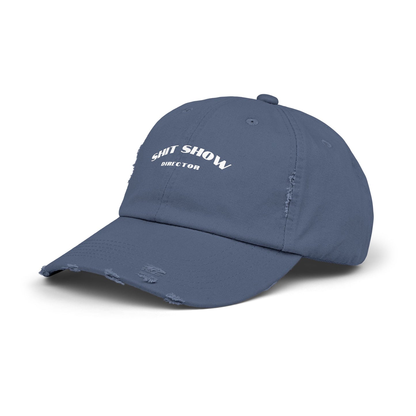 Director of the Shit Show Unisex Distressed Cap