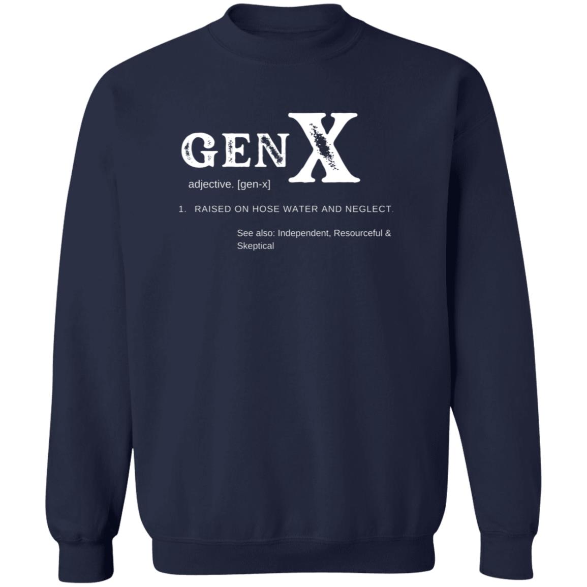 Gen X Crewneck Pullover Sweatshirt