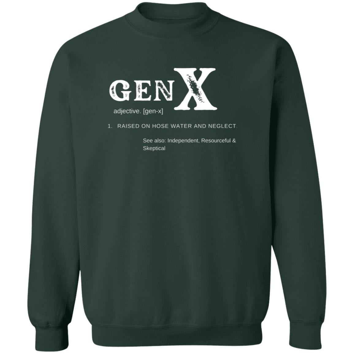 Gen X Crewneck Pullover Sweatshirt