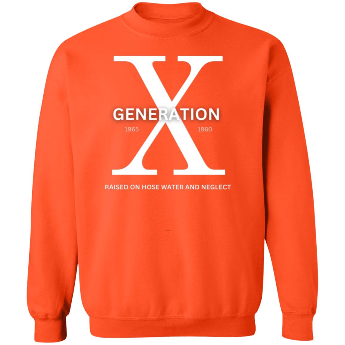 Generation X Crewneck Pullover Sweatshirt