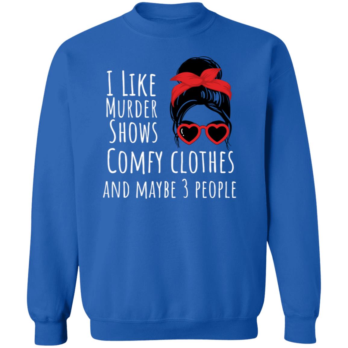 I Like hearts Crewneck Pullover Sweatshirt