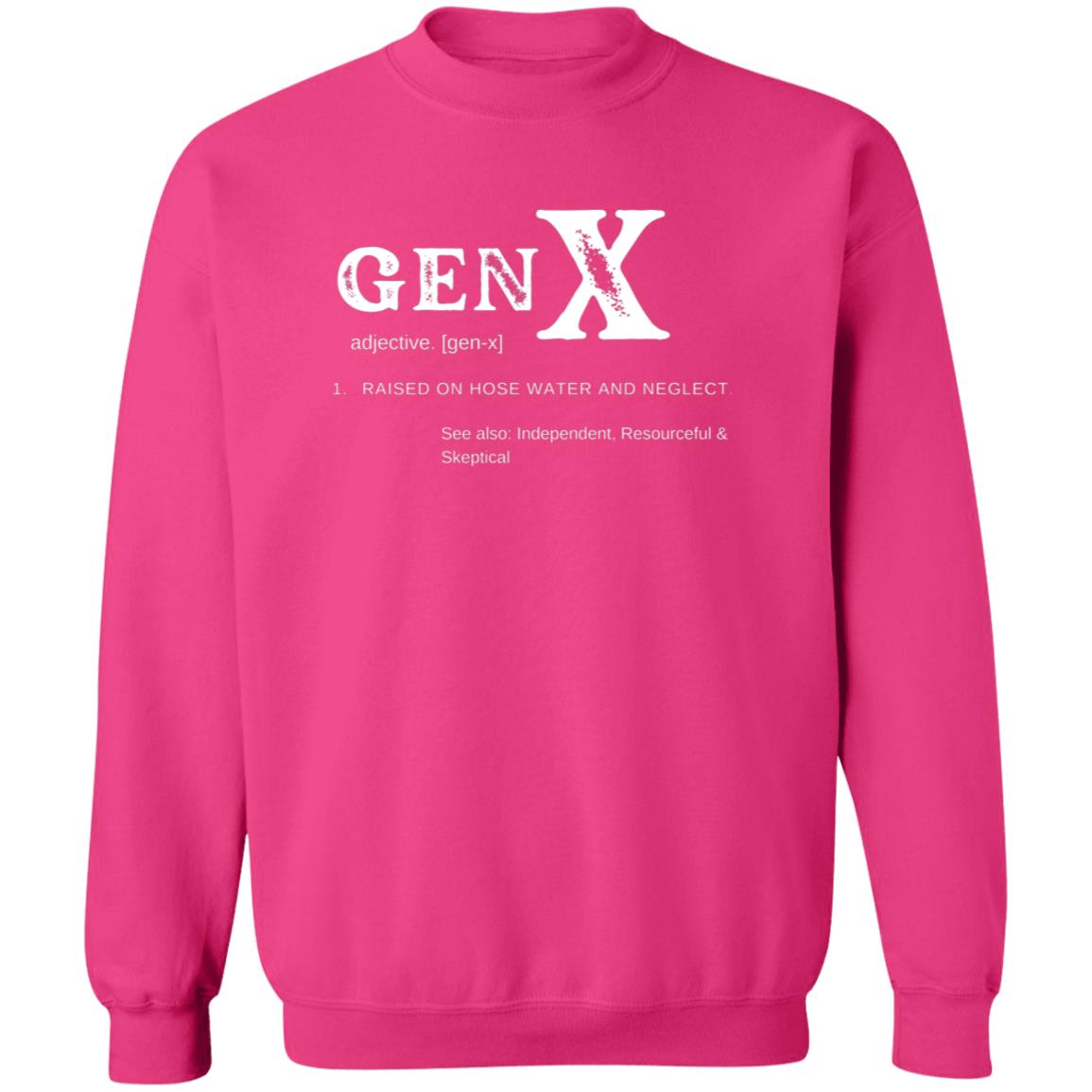 Gen X Crewneck Pullover Sweatshirt