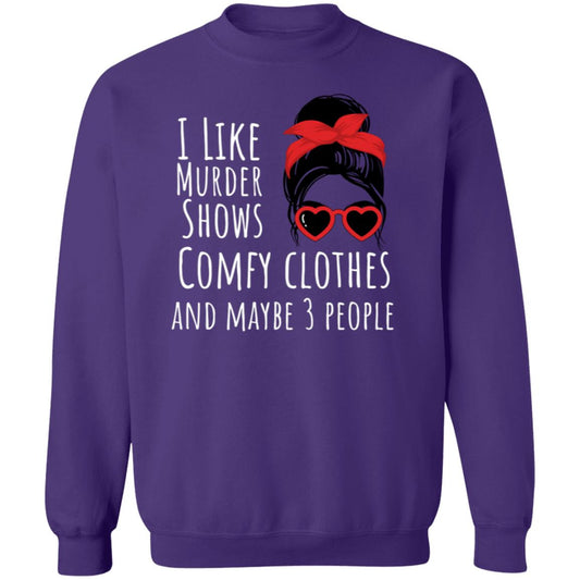 I Like hearts Crewneck Pullover Sweatshirt