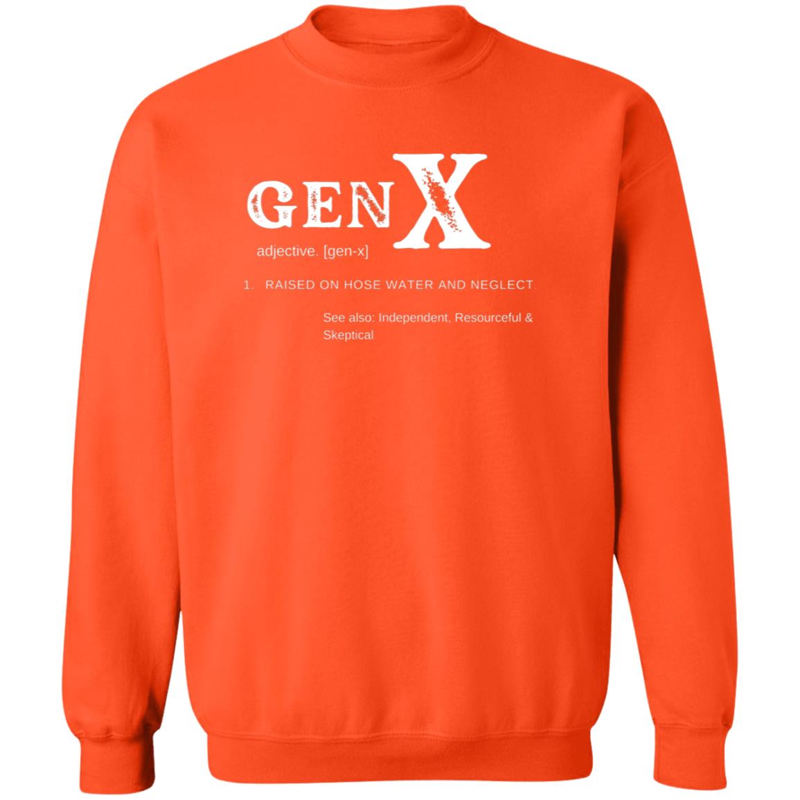 Gen X Crewneck Pullover Sweatshirt