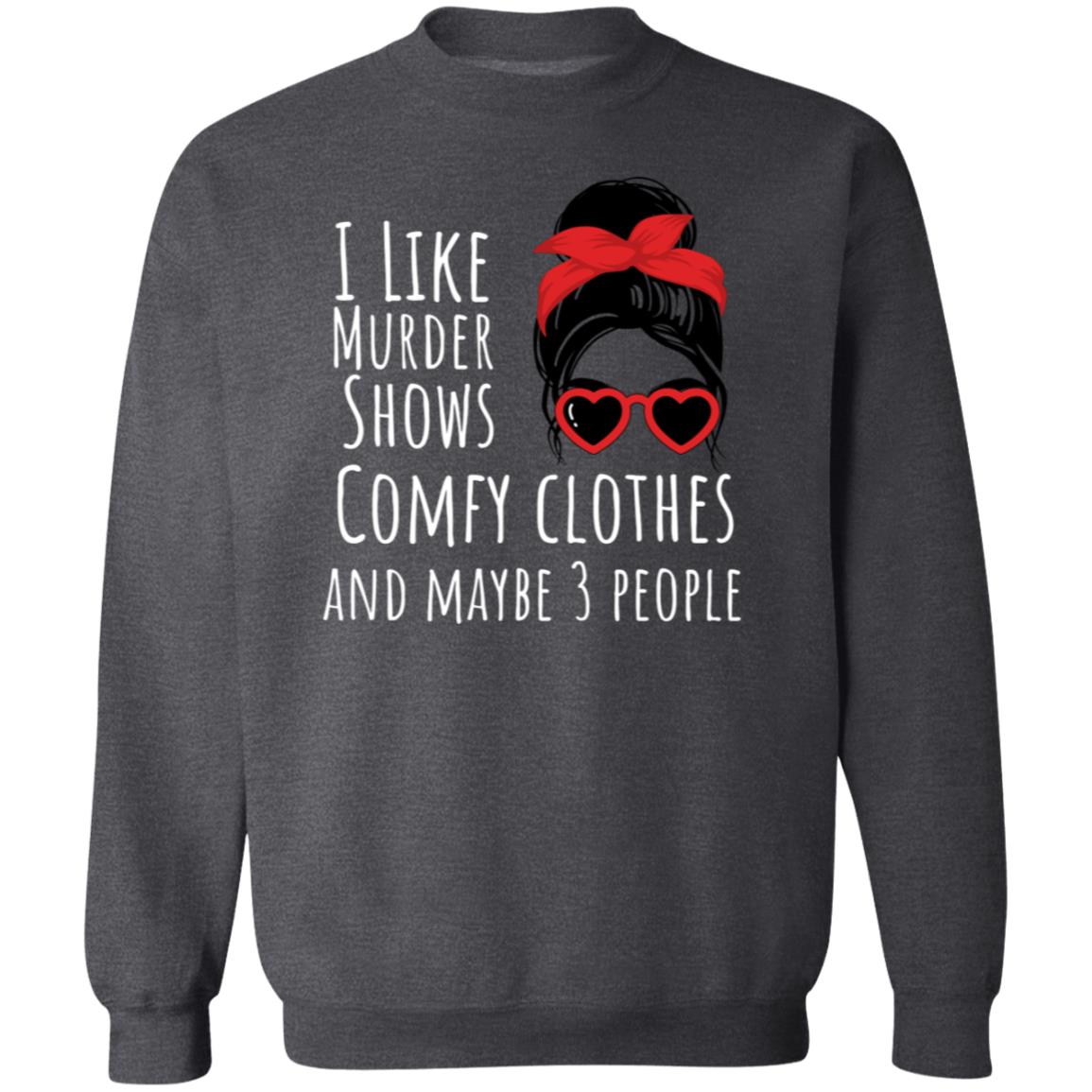 I Like hearts Crewneck Pullover Sweatshirt