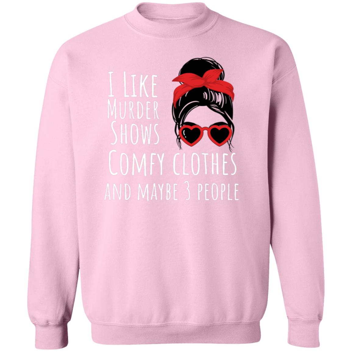 I Like hearts Crewneck Pullover Sweatshirt