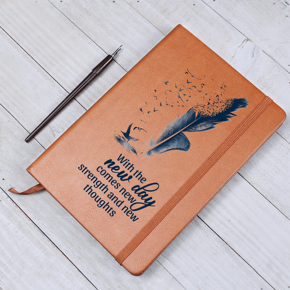 New Day Leather Journal | New Beginning | Start Over