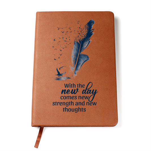 New Day Leather Journal | New Beginning | Start Over