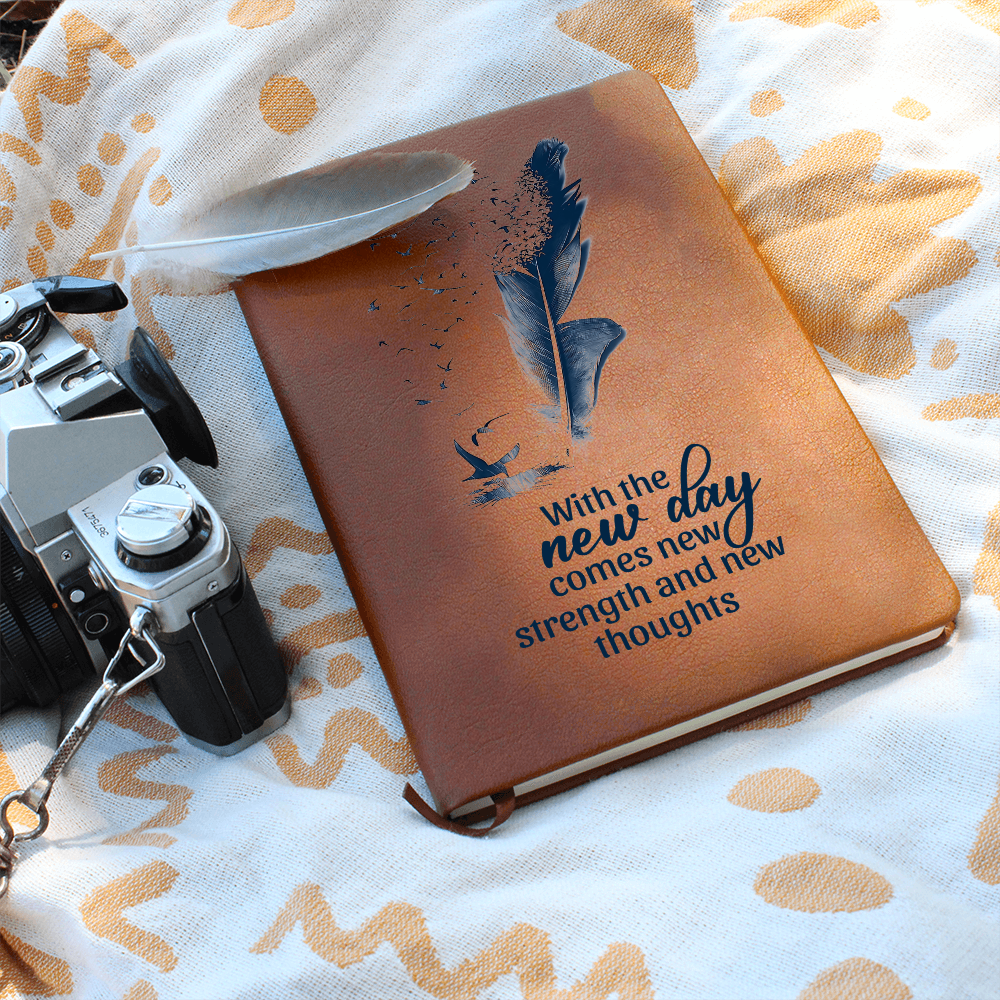 New Day Leather Journal | New Beginning | Start Over